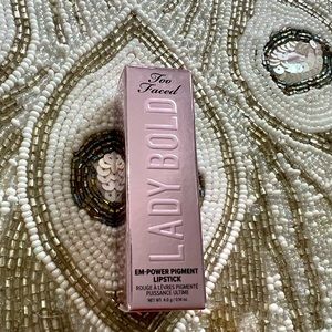 Too Faced Lady Bold Cream Lipstick BRAND NEW